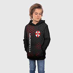 Толстовка-худи детская UMBRELLA CORP, цвет: 3D-черный — фото 2