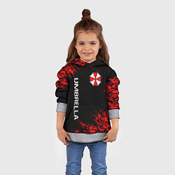 Толстовка-худи детская UMBRELLA CORP, цвет: 3D-меланж — фото 2