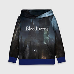 Толстовка-худи детская Bloodborne, цвет: 3D-синий