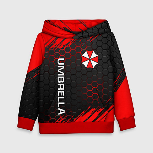 Детская толстовка UMBRELLA CORP / 3D-Красный – фото 1