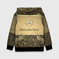 Толстовка-худи детская MERCEDES GOLD, цвет: 3D-черный