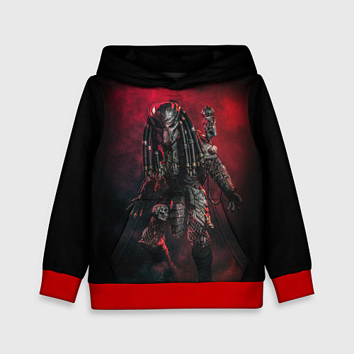 Детская толстовка PREDATOR / 3D-Красный – фото 1