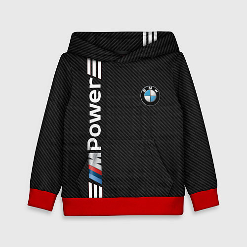 Детская толстовка BMW CARBON / 3D-Красный – фото 1