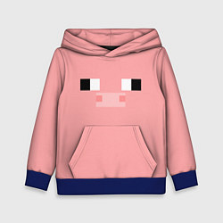 Детская толстовка Minecraft Pig