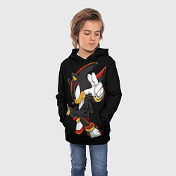 Толстовка-худи детская SHADOW, цвет: 3D-черный — фото 2