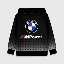 Толстовка-худи детская BMW, цвет: 3D-черный
