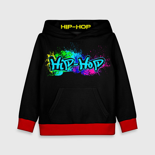 Детская толстовка Hip-Hop / 3D-Красный – фото 1