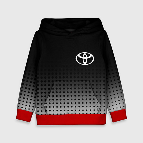 Детская толстовка Toyota / 3D-Красный – фото 1