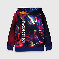Толстовка-худи детская VALORANT, цвет: 3D-синий