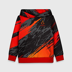 Толстовка-худи детская Assassins Creed, цвет: 3D-красный