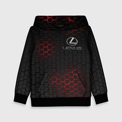 Толстовка-худи детская LEXUS, цвет: 3D-черный