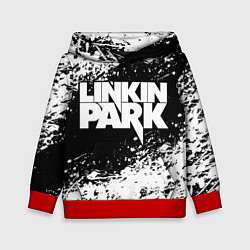 Толстовка-худи детская LINKIN PARK 5, цвет: 3D-красный