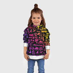 Толстовка-худи детская FORTNITE PARTY EVENT, цвет: 3D-белый — фото 2