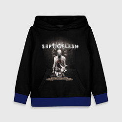 Толстовка-худи детская Septicflesh, цвет: 3D-синий