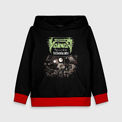 Толстовка-худи детская Voivod, цвет: 3D-красный