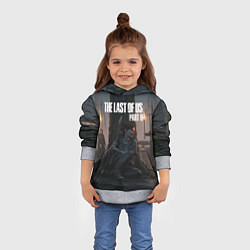Толстовка-худи детская The Last of Us part 2, цвет: 3D-меланж — фото 2