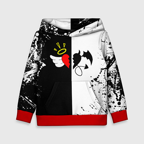 Детская толстовка Добро и зло, Payton Moormeier / 3D-Красный – фото 1