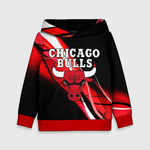 Детская толстовка CHICAGO BULLS / 3D-Красный – фото 1