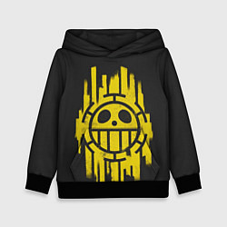 Толстовка-худи детская Skull One Piece, цвет: 3D-черный