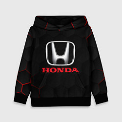 Толстовка-худи детская HONDA, цвет: 3D-черный