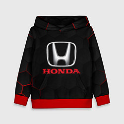 Толстовка-худи детская HONDA, цвет: 3D-красный