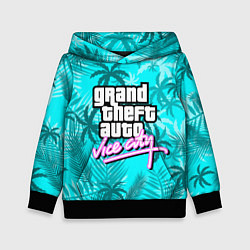 Толстовка-худи детская GTA VICE CITY, цвет: 3D-черный