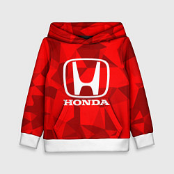 Толстовка-худи детская HONDA, цвет: 3D-белый