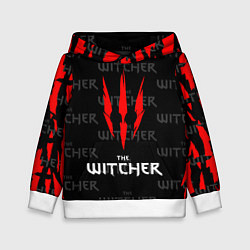 Толстовка-худи детская The Witcher, цвет: 3D-белый