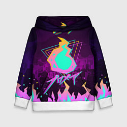 Толстовка-худи детская PROMARE, цвет: 3D-белый