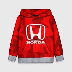 Толстовка-худи детская HONDA, цвет: 3D-меланж