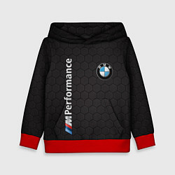 Толстовка-худи детская BMW, цвет: 3D-красный
