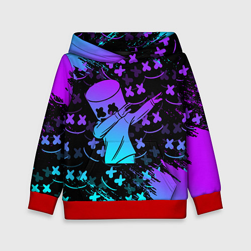 Детская толстовка FORTNITE x MARSHMELLO / 3D-Красный – фото 1