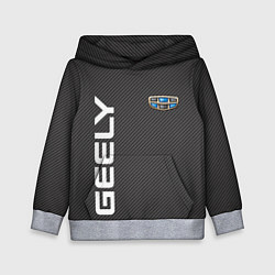 Толстовка-худи детская GEELY, цвет: 3D-меланж
