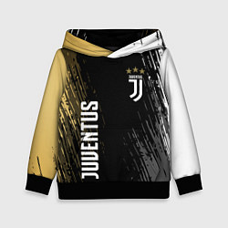 Толстовка-худи детская JUVENTUS, цвет: 3D-черный