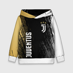 Толстовка-худи детская JUVENTUS, цвет: 3D-белый