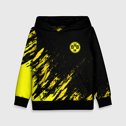Толстовка-худи детская BORUSSIA, цвет: 3D-черный