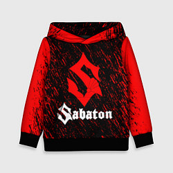 Толстовка-худи детская Sabaton, цвет: 3D-черный