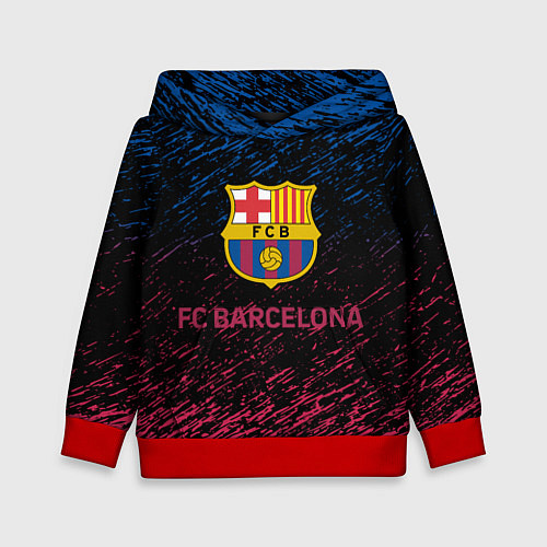 Детская толстовка BARSELONA / 3D-Красный – фото 1