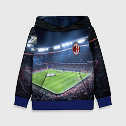 Толстовка-худи детская FC MILAN, цвет: 3D-синий