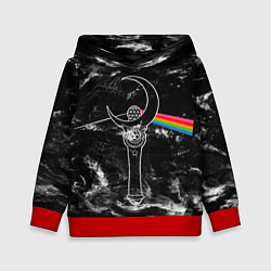 Толстовка-худи детская Dark Side of the Moon Stick, цвет: 3D-красный