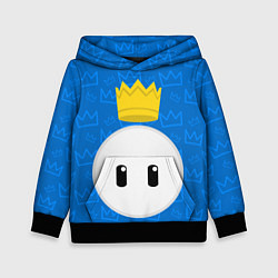 Толстовка-худи детская Fall guys, цвет: 3D-черный