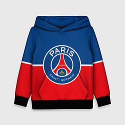 Толстовка-худи детская FC PSG, цвет: 3D-черный