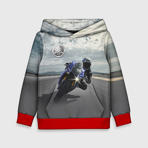 Детская толстовка Yamaha / 3D-Красный – фото 1