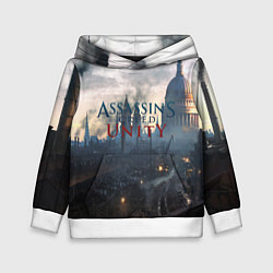Толстовка-худи детская Assassin’s Creed Unity, цвет: 3D-белый