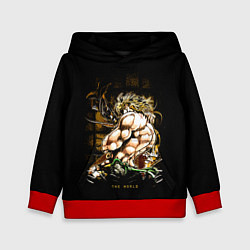 Толстовка-худи детская JoJo Bizarre Adventure, цвет: 3D-красный