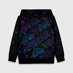 Толстовка-худи детская WARFRAME ВАРФРЕЙМ, цвет: 3D-черный