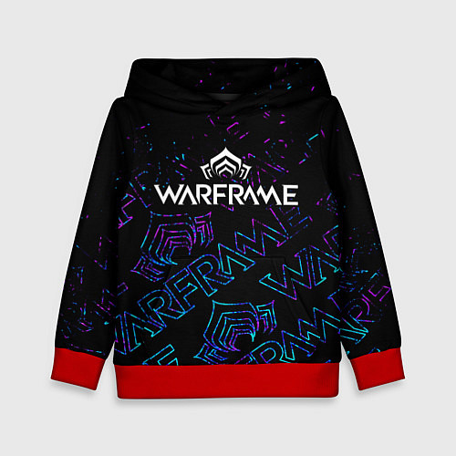 Детская толстовка WARFRAME ВАРФРЕЙМ / 3D-Красный – фото 1