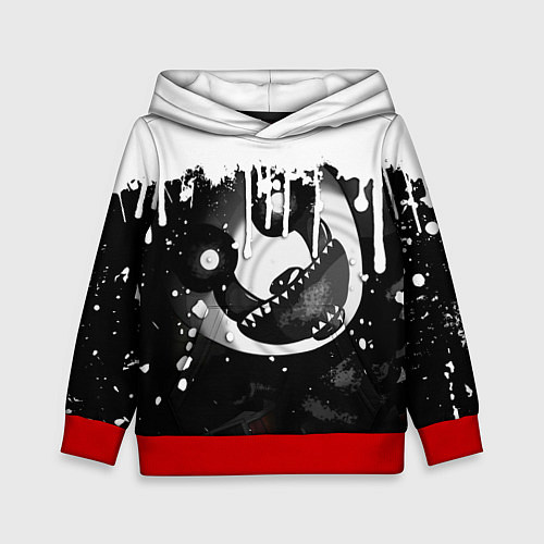 Детская толстовка Five Nights At Freddys - Puppet / 3D-Красный – фото 1