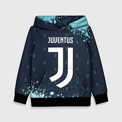 Толстовка-худи детская JUVENTUS ЮВЕНТУС, цвет: 3D-черный