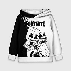 Толстовка-худи детская FORTNITE MARSHMELLO, цвет: 3D-белый